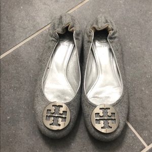 Tory Burch barely worn flats!